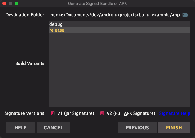 Android Studio 图形化签名